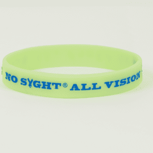 Light Generated Glow in Dark Silicone Wristband